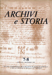 archivi e storia